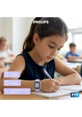 Philips W200A Akıllı Çocuk Saati Mor (Distribütör Garantili) thumbnail 4