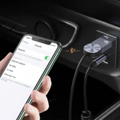 Araba için Bluetooth Aux Alıcısı Wireless Araç Kiti thumbnail 4