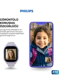 Philips W200A Akıllı Çocuk Saati Mor (Distribütör Garantili) thumbnail 3