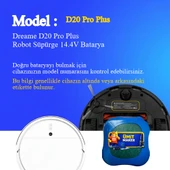 Dreame D20 Pro Plus Robot Süpürge 7000 mAh Batarya thumbnail 2