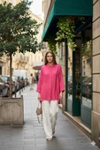 Nuss 3001 Oversize Basic Gömlek Red Plum thumbnail 1