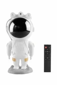 Projeksiyon Astronot Lamba Speaker Sevimli Astronot Bluetooth Hoparlör thumbnail 1