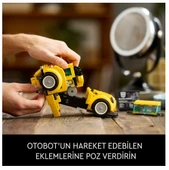LEGO  Icons Bumblebee 10338 - Yetişkinler için Koleksiyonluk Robot Aksiyon Figürü Yapım Seti (950 Parça) thumbnail 2