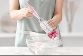 Süngerli Biberon Fırçası 776 Pembe thumbnail 1