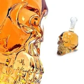 Crystal Head Kuru Kafa Cam Şişe thumbnail 1