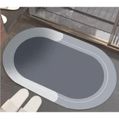 Oval Süper Emici Banyo Paspası thumbnail 1