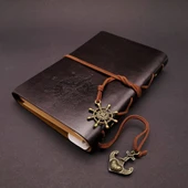 Siyah Deri Pusula Defter thumbnail 1