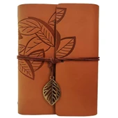 Deri Yaprak Desenli Defter thumbnail 1