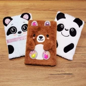 Panda Tasarımlı Peluş Defter thumbnail 1