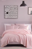 Ecocel Pike Örtü Çift Kişilik 200x230cm Karde PudraPembe thumbnail 1
