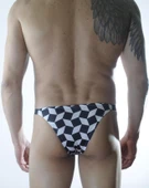 Erkek Küp Desenli Brazillian Slip thumbnail 2