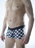 Erkek 3D Küp Desenli Boxer thumbnail 1