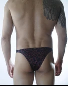 Erkek Daire Desenli Brazillian Slip thumbnail 3