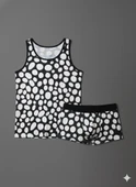 Erkek Desenli Tank Top Boxer Takımı thumbnail 4