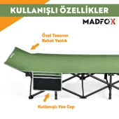Madfox SteelRest Çelik Katlanır Kamp Yatağı Kampet thumbnail 6
