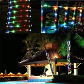 10m 100 Led Solar Led Işık Rgb thumbnail 2