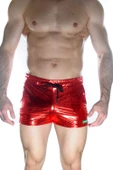 Erkek Kırmızı Lame Short thumbnail 1