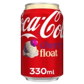 Coca Cola Cherry Float - Kiraz ve Vanilya Aromalı Gazlı İçecek 330 ml thumbnail 1