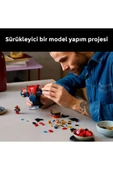 LEGO Marvel Iron Örümcek Adam Büstü 76326 – Yetişkinler için Dekoratif Yapım Seti (379 Parça) thumbnail 6