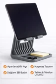 iPad & Tablet Yükseltici Stand – Ergonomik Masaüstü Tablet Tutucu thumbnail 4
