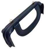 Çanta Aksesuar 25 cm Suni Derili Lacivert  Renk Gizli Çanta Bursu Yeni Model thumbnail 4