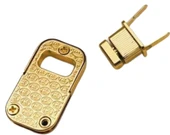 Çanta Aksesuar 4x2 cm Light Gold Kilit thumbnail 2