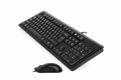 A4 Tech Kr-9276 Q Usb Fn Multimedya Klavye+Optik Kablolu Mouse Set thumbnail 2