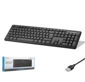 HADRON HDX2603 Standart Klavye Siyah thumbnail 2