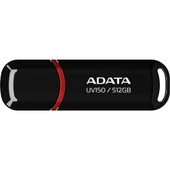 ADATA UV150-512GB USB3.2 Gen1 Black Flash Bellek thumbnail 1