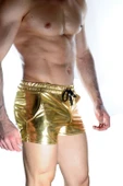 Erkek Gold Lame Short thumbnail 5