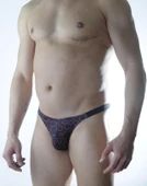 Erkek Daire Desenli Brazillian Slip thumbnail 1