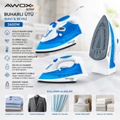 AWOX ACTİVE BUHARLI ÜTÜ 2600 WATT (5224) thumbnail 2