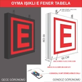 OYMA IŞIKLI ECZANE E TABELA thumbnail 1