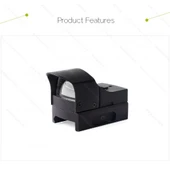 Yakın Menzilli Için Hedefleme Çift Renk Işıklı Reddot Sight thumbnail 2