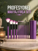 12 PARÇA PROFESYONEL MAKYAJ FIRÇA SETİ thumbnail 1