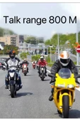 Bt62 Motosiklet Kask Kulaklığı Bluetooth Intercom 2 Intercom Bağlantılı thumbnail 2