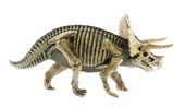 Sert Plastik Dinozor Figürü Triceratops thumbnail 1