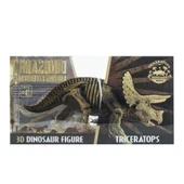 Sert Plastik Dinozor Figürü Triceratops thumbnail 2