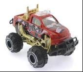 Çek Bırak Mini Off Road Kırmızı Polis Aracı thumbnail 1