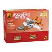 Ausini Assembling Master 3 in 1 62 Parça Hava Araçları thumbnail 2