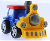 Sürtmeli Kırılmaz Mavi Tren  G138 thumbnail 2