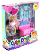 Cute Doll Mini Bebek Mutfak Oyun Seti thumbnail 2