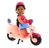 Cute Doll Mini Bebek ve Pembe Vespa thumbnail 1