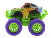 Die Cast Batik Desenli Mor Teker Araba thumbnail 6
