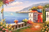 KS Puzzle 500 Parça Garden Sea thumbnail 2