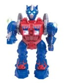 Hareketli Sesli ve Işıklı Füze Atan Robot thumbnail 1