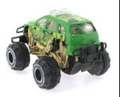 Çek Bırak Mini Off Road Yeşil Polis Aracı thumbnail 3