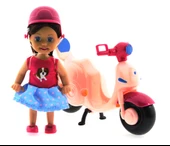 Cute Doll Mini Bebek ve Pembe Vespa thumbnail 3