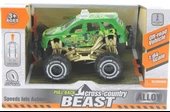 Çek Bırak Mini Off Road Yeşil Polis Aracı thumbnail 5