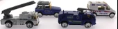 4'Lü Die Cast Polis Seti thumbnail 3